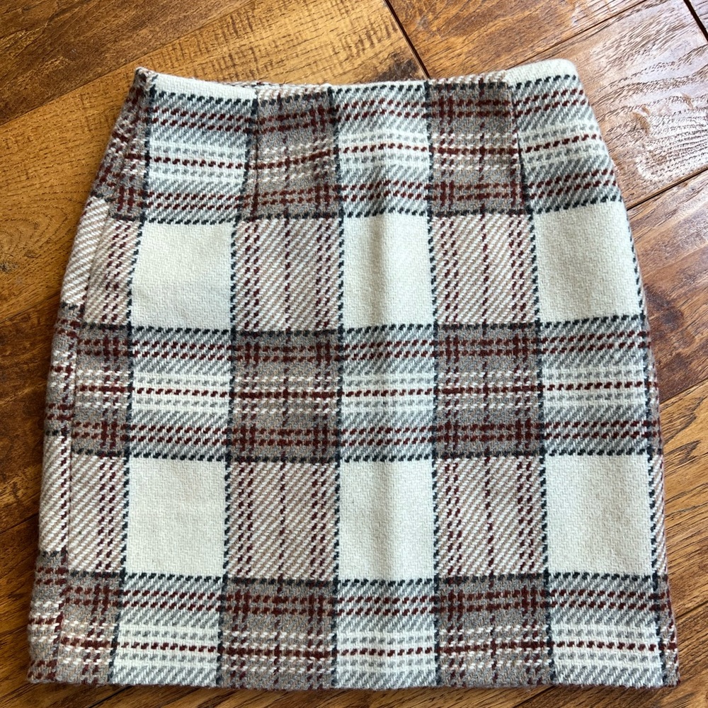 HM Plaid Skirt